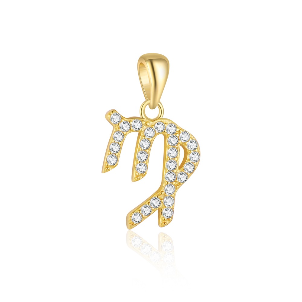 2g Weight Pendant Jewelry Making Type Charms Classification 1 Piece Quantity 925 Sterling Silver Material Constellation Pattern All Seasons Season Polished Finish Classic Style Style 1 Piece 925 Sterling Silver Constellation Polished Pendant Charms 8