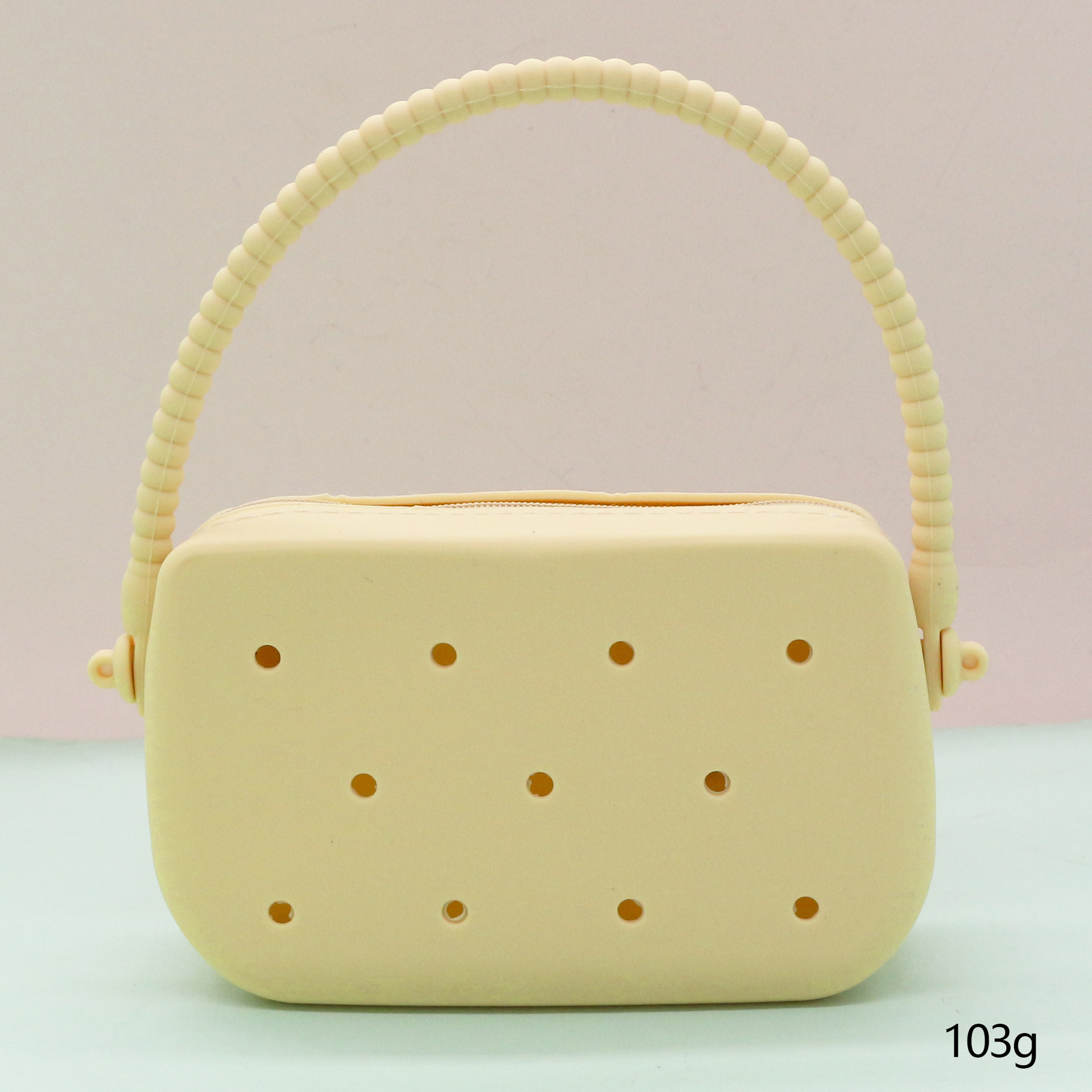 Inventario de dibujos animados de silicona agujero bolsa mini bolso diy bolsa de almacenamiento bolso auriculares llavero colgante regalo