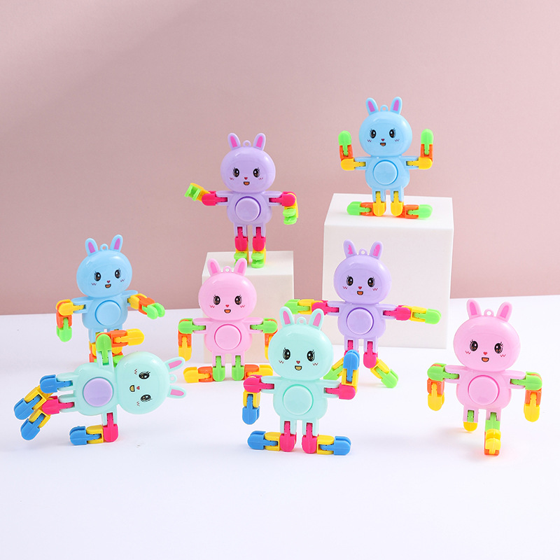 Venta caliente transfronteriza juguetes de descompresión dibujos animados diversos estilos giroscopio cadena de variedad descompresión de la yema del dedo juguetes para niños al por mayor