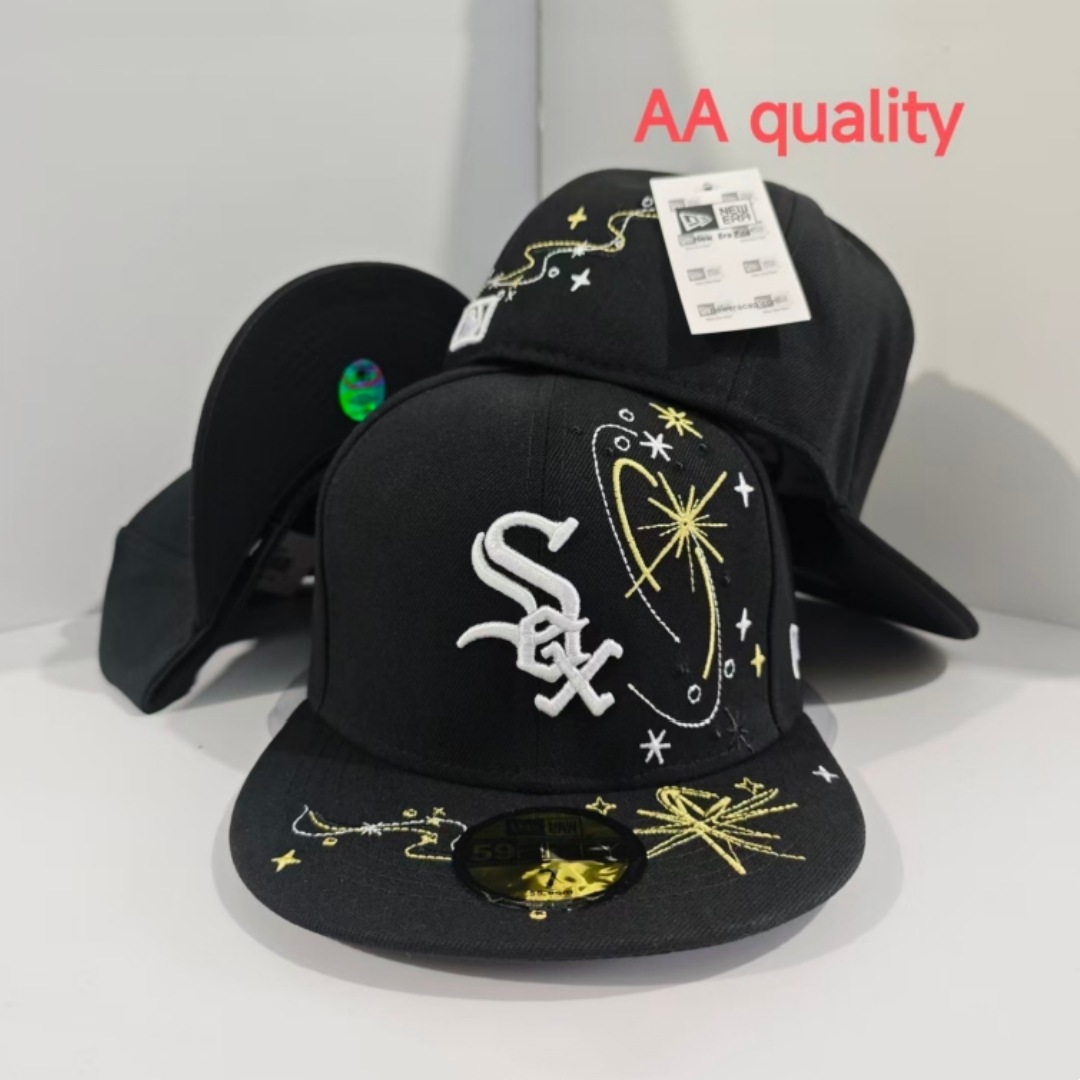 Gorra de béisbol de la liga de equipos de comercio exterior transfronterizo, novedad 2026, superventas, con patrón AA, de ala plana, a la moda y de talla estándar.