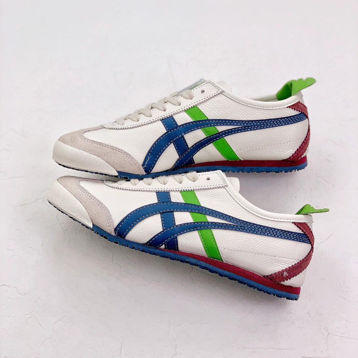 Onitsuka Tiger, верхняя кожаная канвасовая обувь, спортивная, Putian, дышащий низкий топ