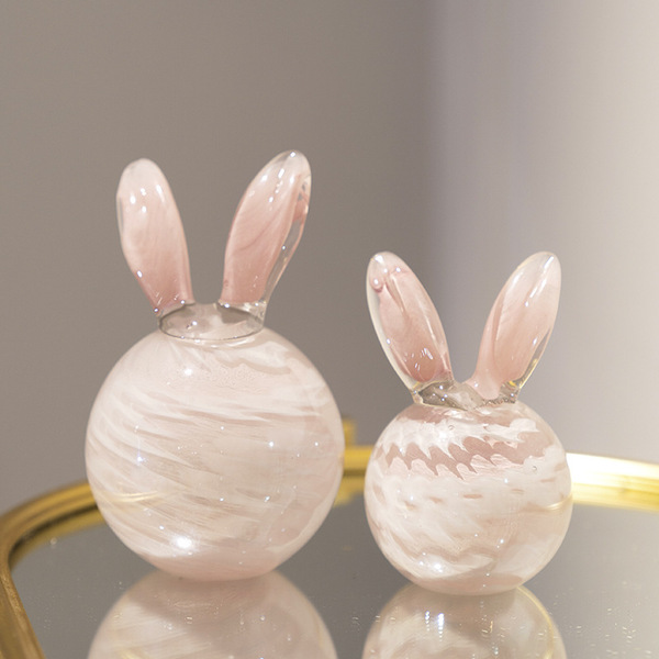 Modern and minimalistic creative table cute rabbit for living room…
