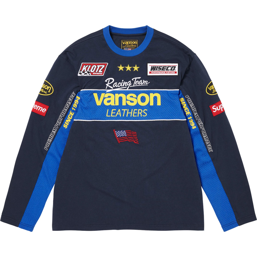 E613 Vanson dài T màu xanh hoàng gia / S