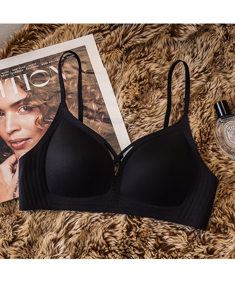 Venta directa de fábrica comercio electrónico transfronterizo Sudeste de Asia Vietnam Tailandia damas sin costuras sujetador de recogida lateral cómodo