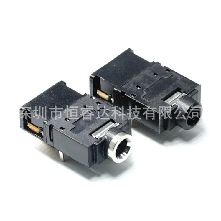 厂家直供耐高温换阿伯耳机插座音频电源视频插座2.5/3.5-PJ307B