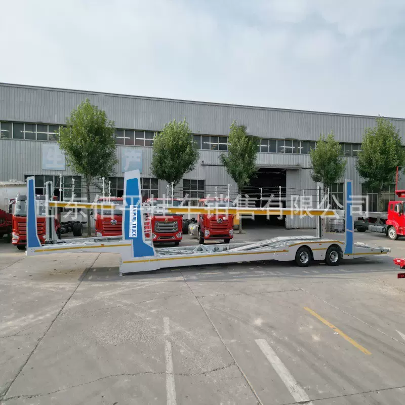 出口轿运车 镀锌轿车运输半挂车 轿车运输车 新款镀锌设计