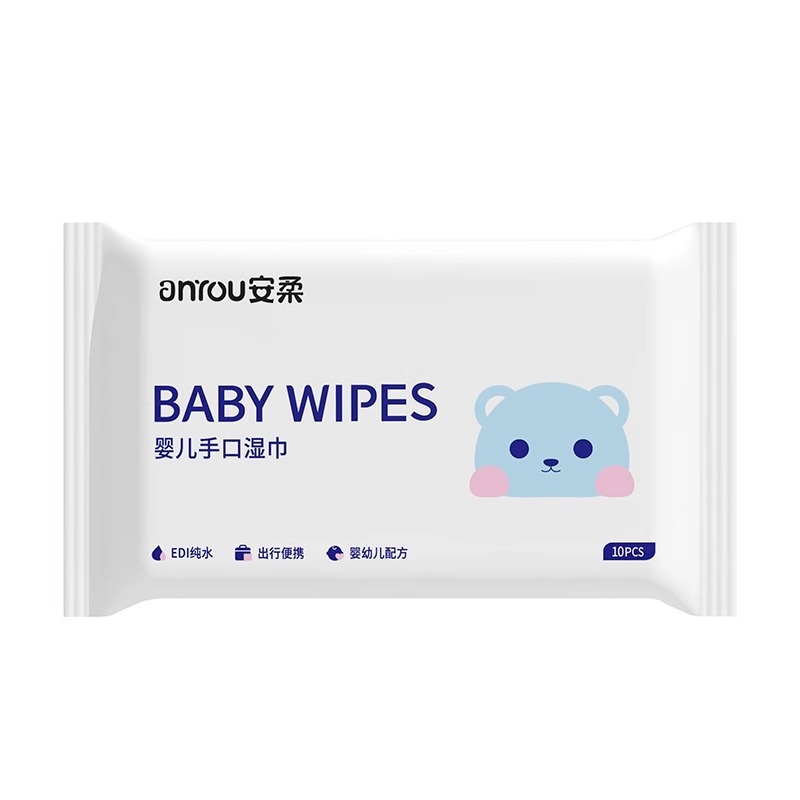 80枚入りベビーウェットティッシュ、新生児、乳児、幼児の手、口、おなら専用、赤ちゃん、子供用ウェットティッシュ、大容量、ファミリーパック|undefined