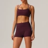 Jufeng Purple (shorts+bras)