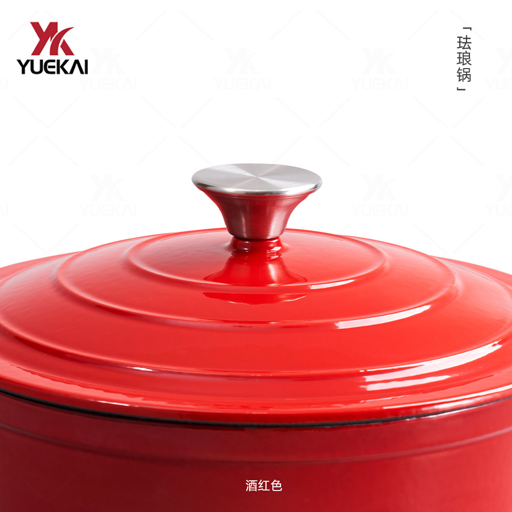 YueKai hierro fundido cocina de