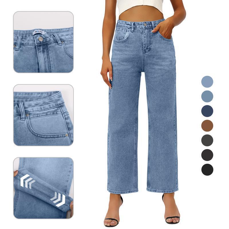 S 65997 Temu Aliexpress Women's Era Loose Jeans High Waist Wide Leg Boyfriend Style Denim
