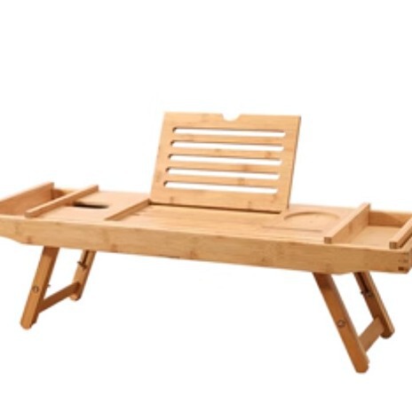 Bamboo all kinds of colors can telescopic bath tank frame Two towel…