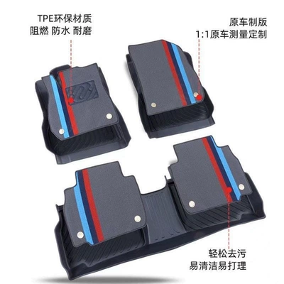 TPE car floor mats are suitable Modelə uyğun ayaqaltı