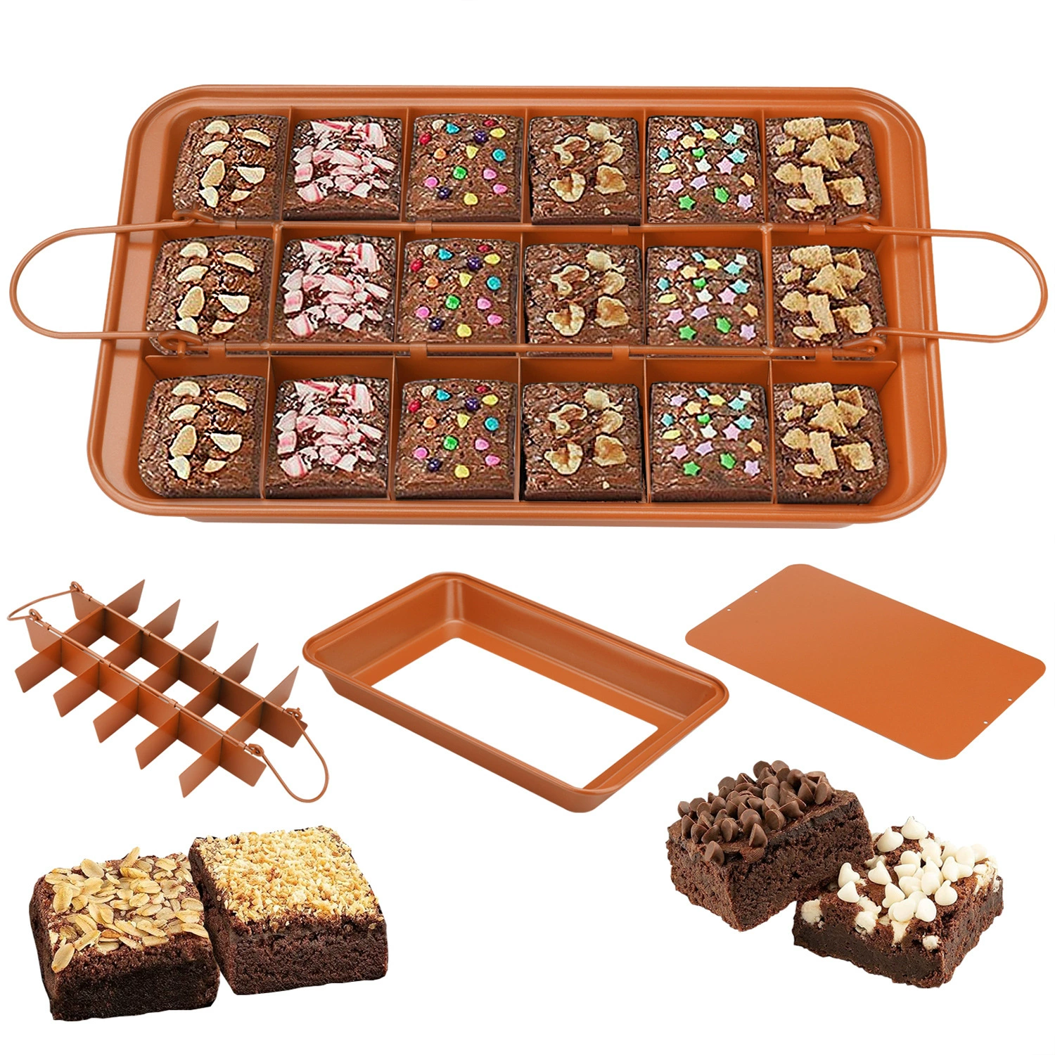 Гранение прямоугольной формы для выпечки Cross -border Brownney, форма для торта, модель хлеба, посуда для выпечки Gug Langni