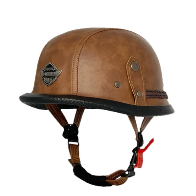 Motosiklet kaskı (dəbilqə) – and Women's Adult Retro German Steel