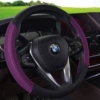 Purple, black