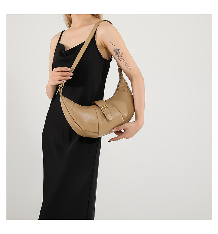 High-end 2024 autumn/winter new underarm bag, handbag, large-capacity commuting single-shoulder crossbody bag, dumpling bag undefined