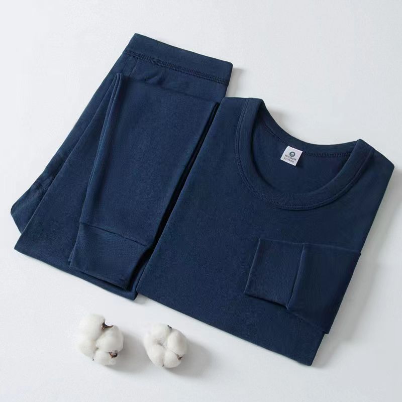 라운드넥 네이비블루