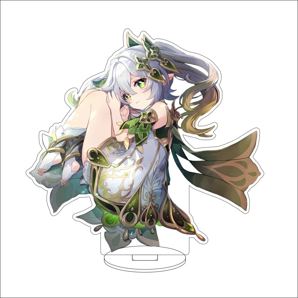 Acrylic Stand Nasida 16 cm, chibi two-dimensional cute desktop ornament, multi-color options