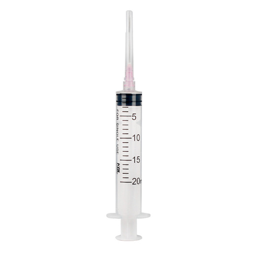 Shanghai Kangdelai Luer Lock Syringe Single-Dose Syringe with Needle 1ml/2ml/10ml Luer Lock Needle Barrel