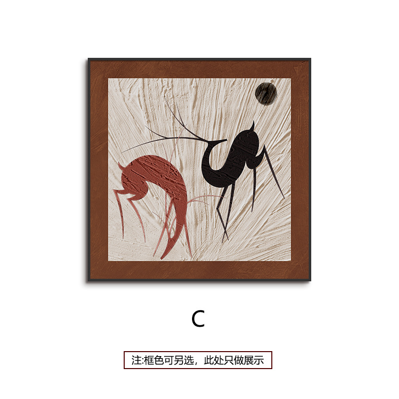 Estilo medio, pintura decorativa francesa, sala de estar, sofá, pared de fondo, arte de nicho, estilo retro, pintura combinada de jardín de Jaipur