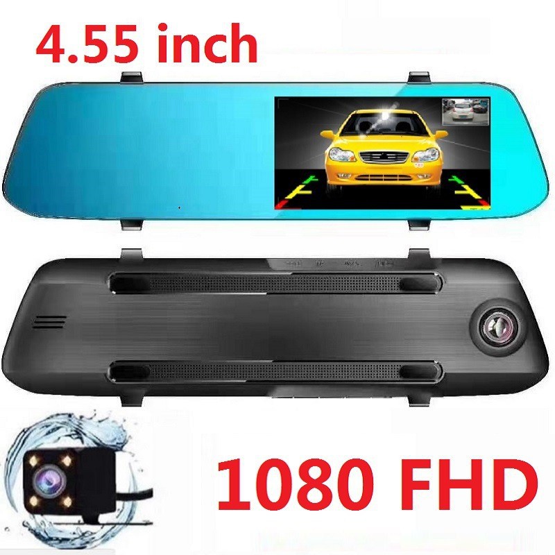 E-Commerce Dropshipping 4.5inch Hd Driving Recorder 1080P Starlight Night Vision Dual-Lens Reversing Image