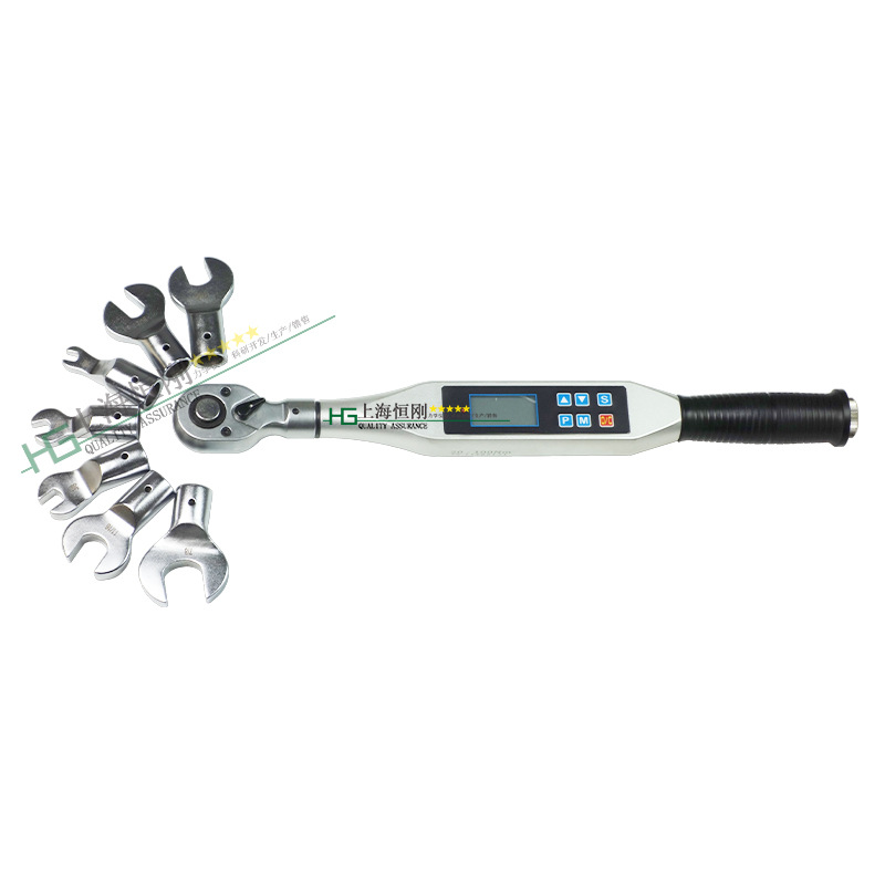 可调电子式棘轮扭矩扳手_可换棘轮头扭矩扳手_数字式扭力紧固扳手