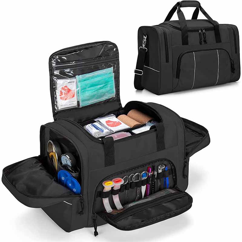 Bolso DE EMERGENCIA crossbody de gran capacidad multifuncional impermeable trabajo médico bolsa portátil hombro al aire libre bolsa médica de primeros auxilios