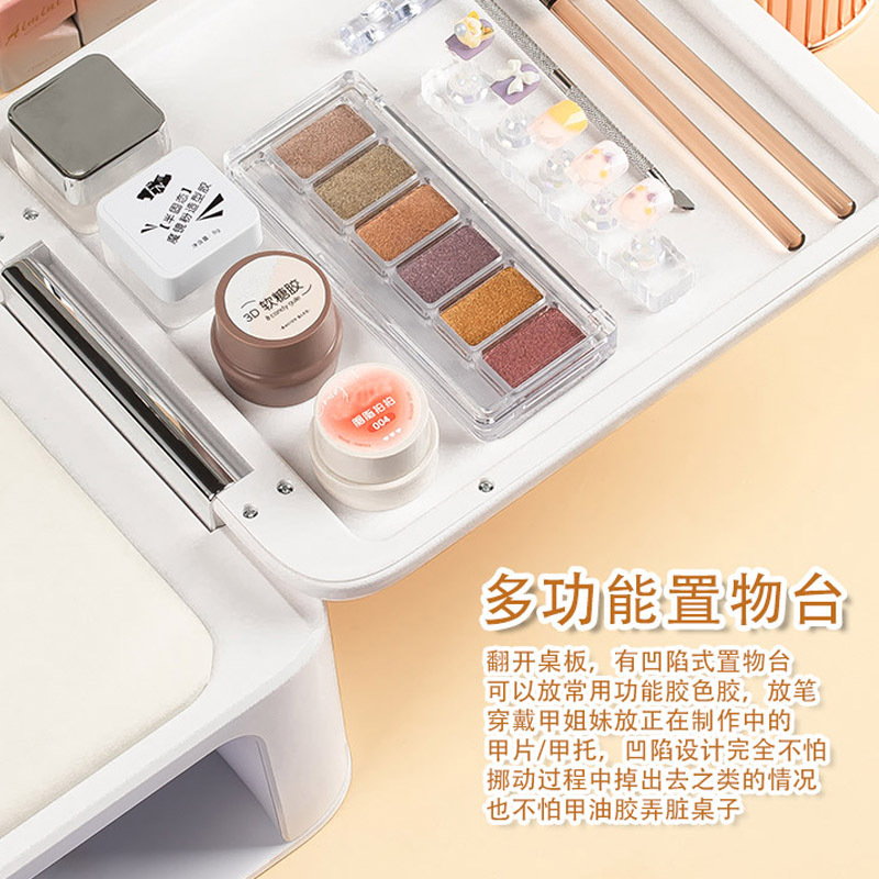 Nueva lámpara de fototerapia de almohada de uñas portátil de alta potencia manos multifuncionales lámpara de cocción de pegamento de esmalte de uñas de secado rápido para salón de uñas