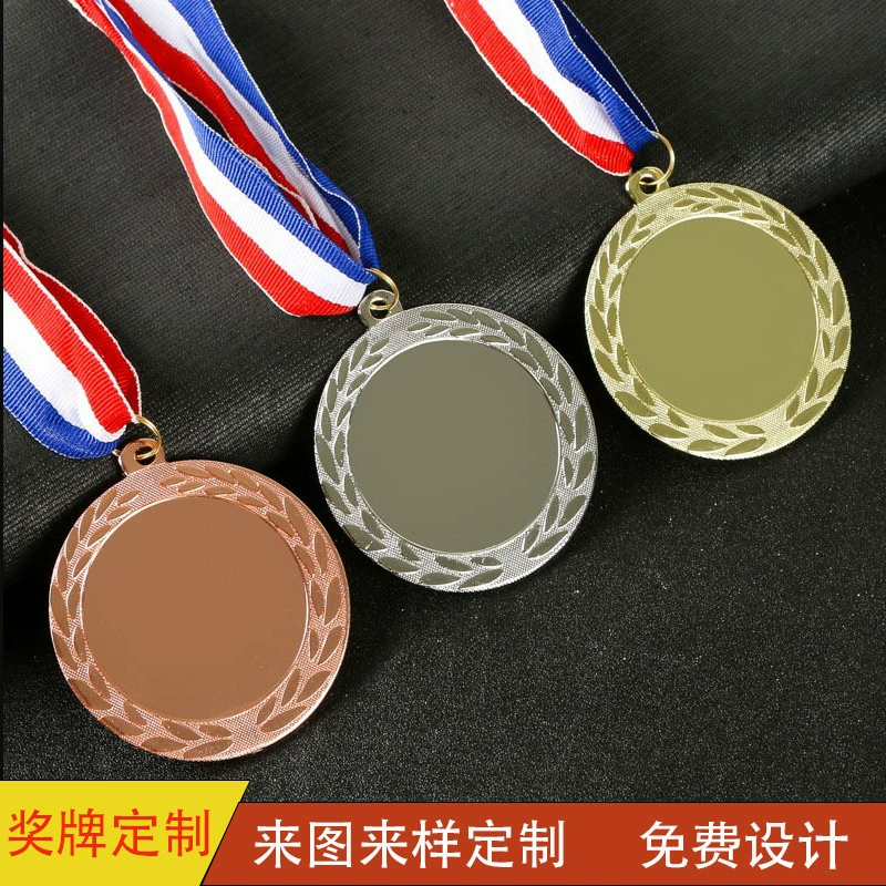 Медали на заказ Золотая фольга медали Игры памятные медали