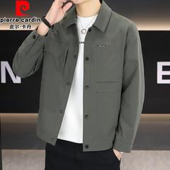 ピアカダン春と秋のコートは男性のジャケット2025の新型春のファッションに合わせてカジュアルなジャケットを着ます。