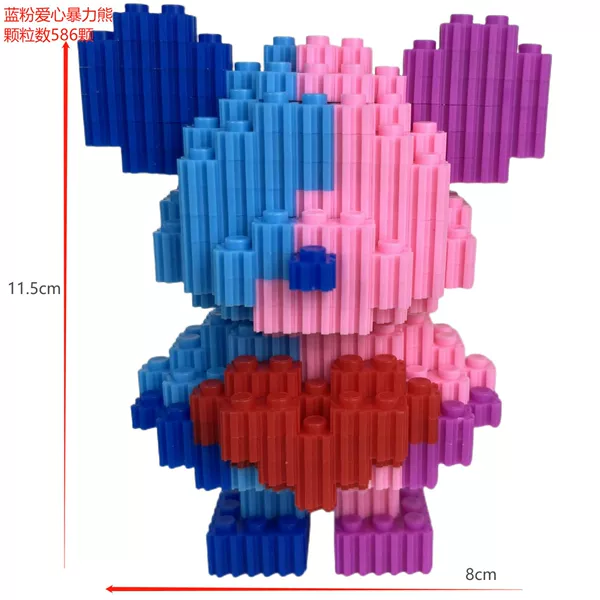 6147 ** blue powder love violent bear,
