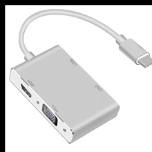 type-cDhdmi+vga+dviĺһDQ usb3.1 to hdmi vga dvi