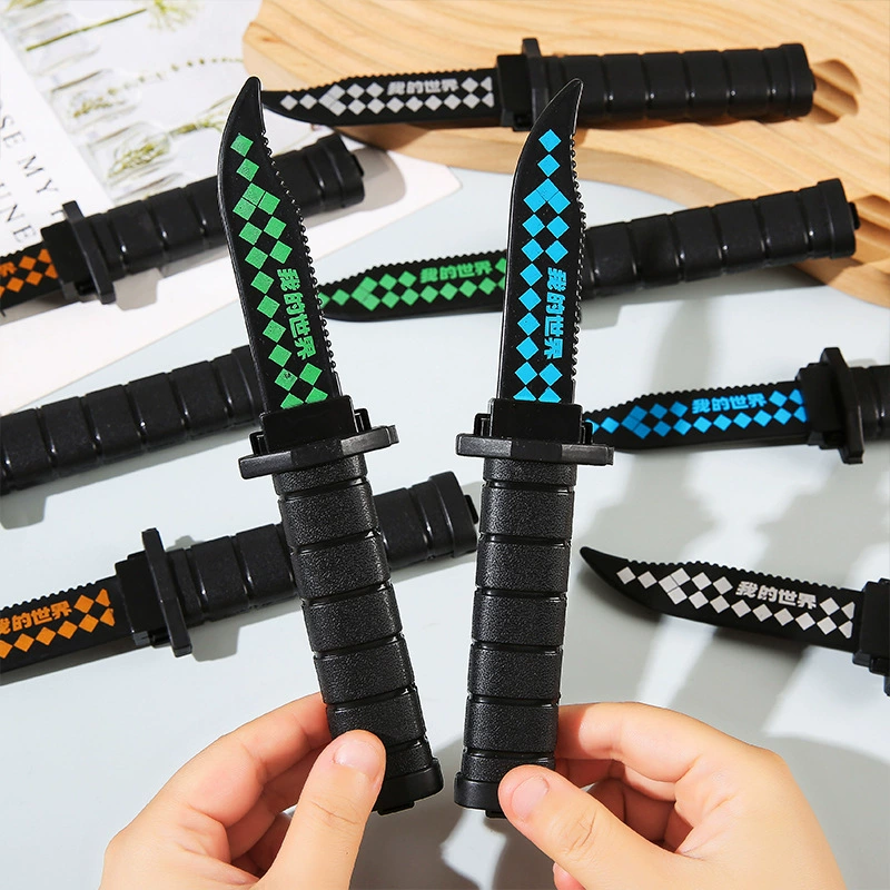 Имитация куриного кинжала, телескопический нож, волшебная игрушка, реквизит для розыгрышей, игрушки для уличных ларей оптом