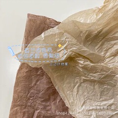 Ins風シドニー紙半透明筋理紙を並べて背景紙を撮影します。