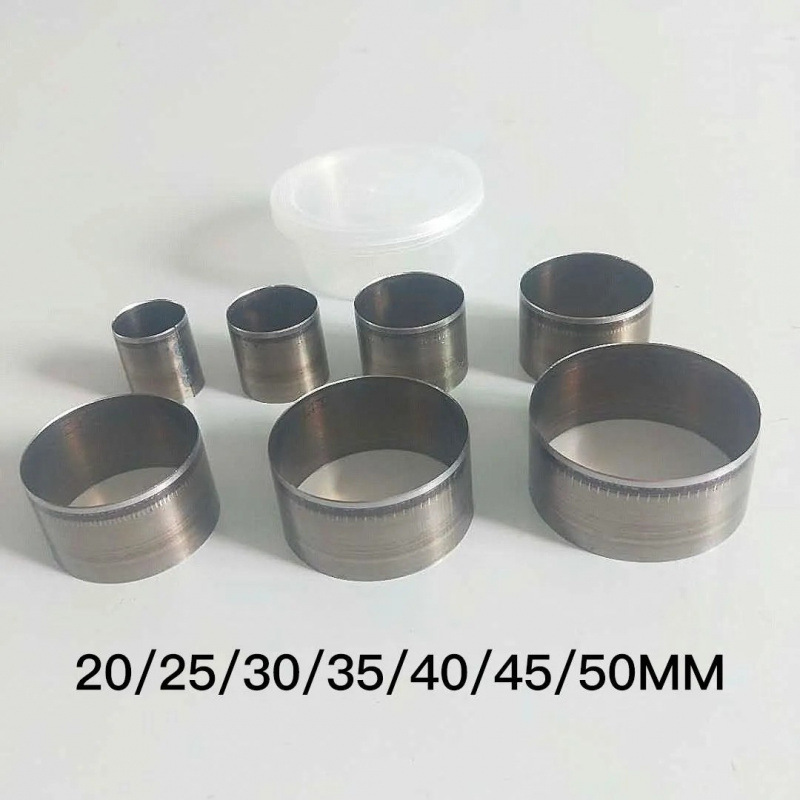 圆形皮革打孔器工具 手工花冲刀模模具开孔冲子套装