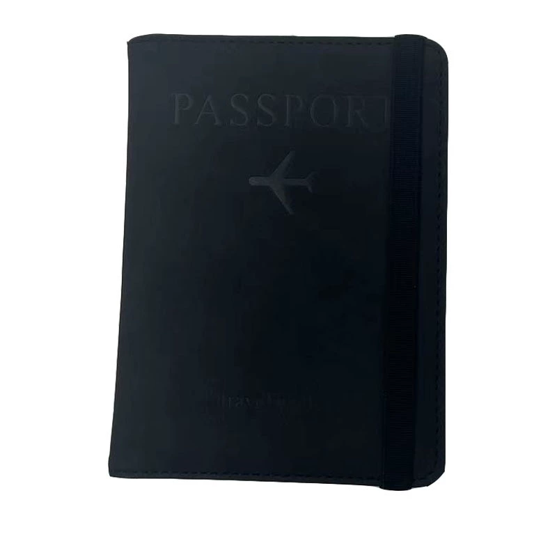 Passport Cover PU Travel Wallet, Universal Handheld Protective Case, 15 × 11 cm, Multi-Color