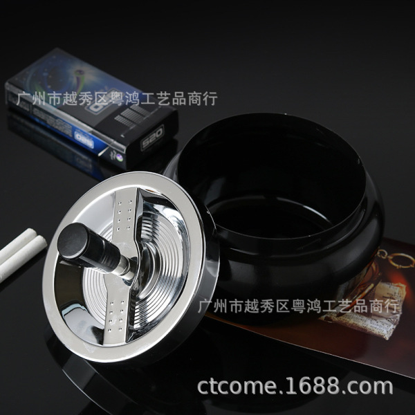 Fashionable creative big capacious windproof ashtray