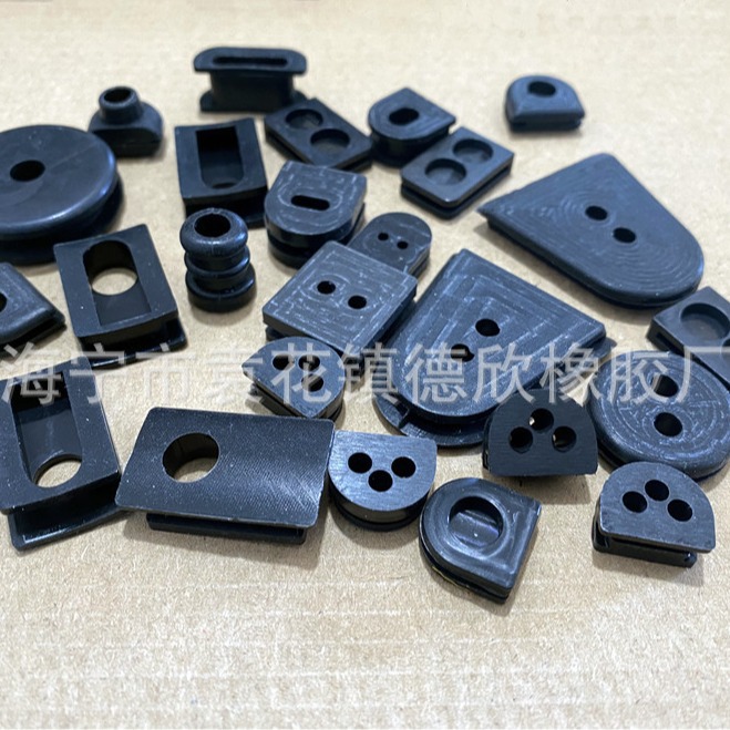 厂家橡胶制品 防水防滑橡胶垫片 硅胶垫圈 异形垫圈护线圈护套