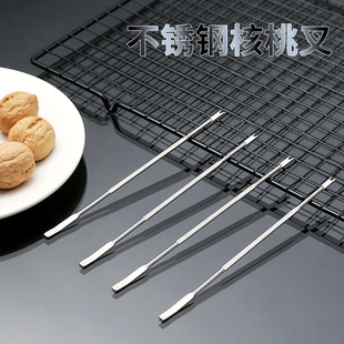 Crab eating tools household needle seafood needle picking needle cleaning needle fruit fork household stainless steel walnut needle crab needle