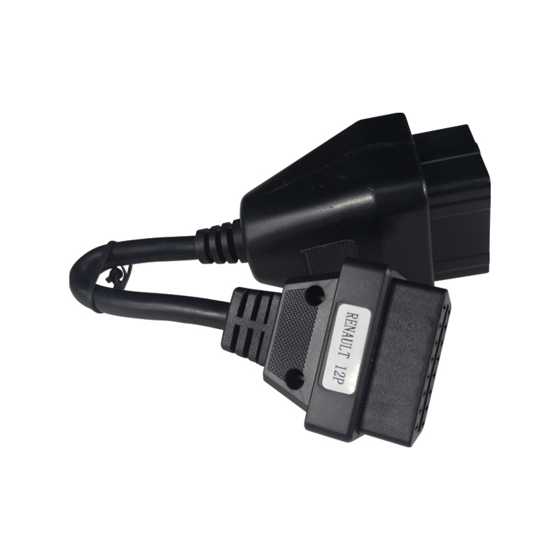 ST-MF08T07 卡车OBD线适用于Renault 12针雷诺卡车诊断仪信号线