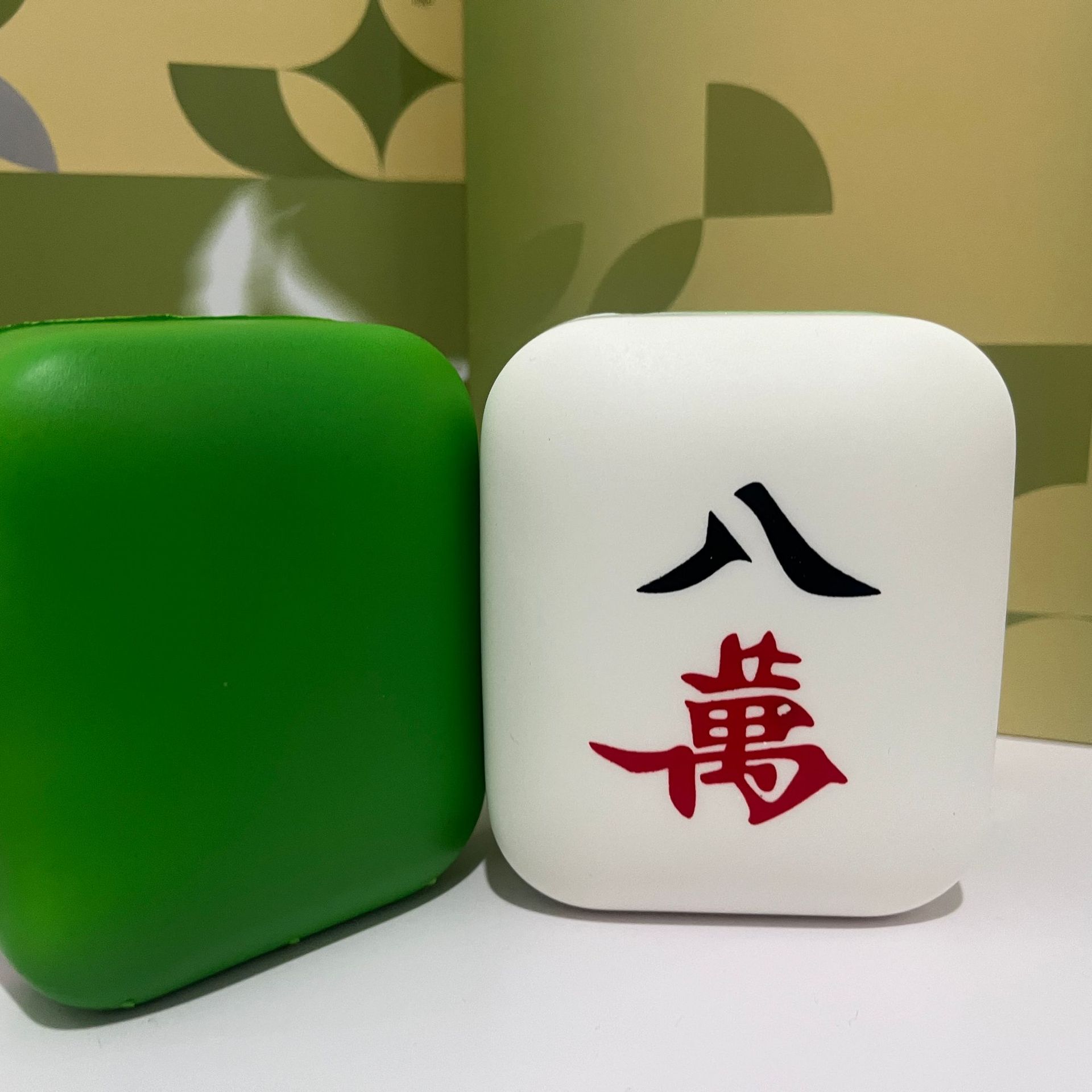 Mahjong descomprimido pellizco PU rebote lento juguetes de niños pellizco adornos de oficina mini burbuja