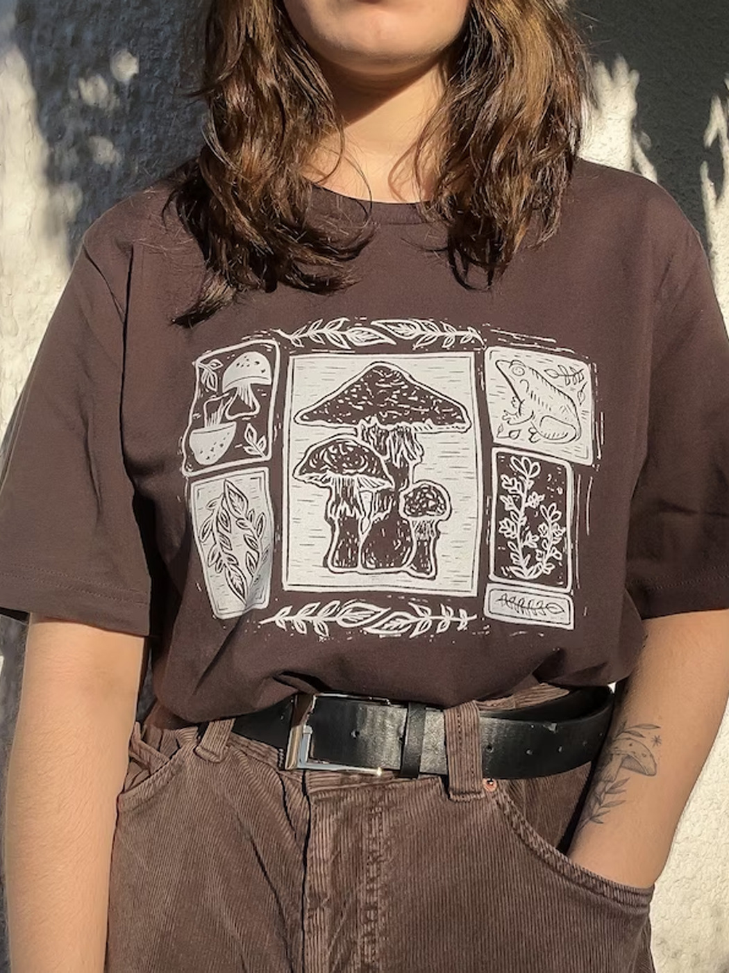 EBay impresión digital hombres y mujeres unisex pareja Halloween impresión digital casual cuello redondo jersey verano manga corta