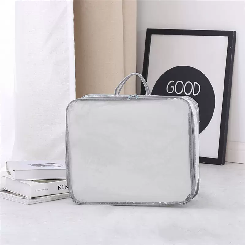 可定制钢丝pvc包装被子包装批发透明收纳袋棉被塑料袋防尘装袋子