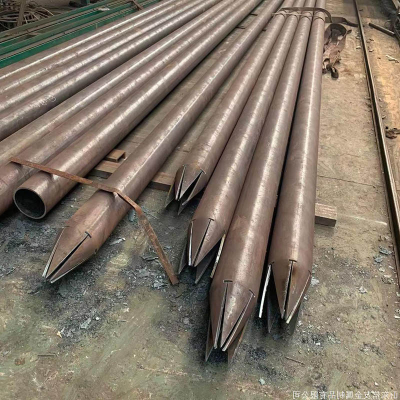 钳压式超声波法兰检测焊管厂家 无缝注浆管超前小导管注浆钢花管