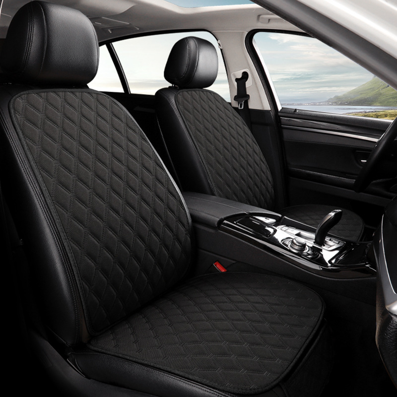 Cojín del asiento del coche cuatro estaciones universal de cinco asientos de lino de tres piezas cubierta del asiento del coche comercio exterior estilo de venta caliente