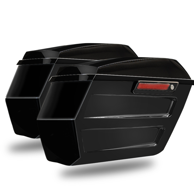 Motorcycle Accessories Racing Side Boxes Suitable for Harley 14-23 Models, Road Gliders, and Road King