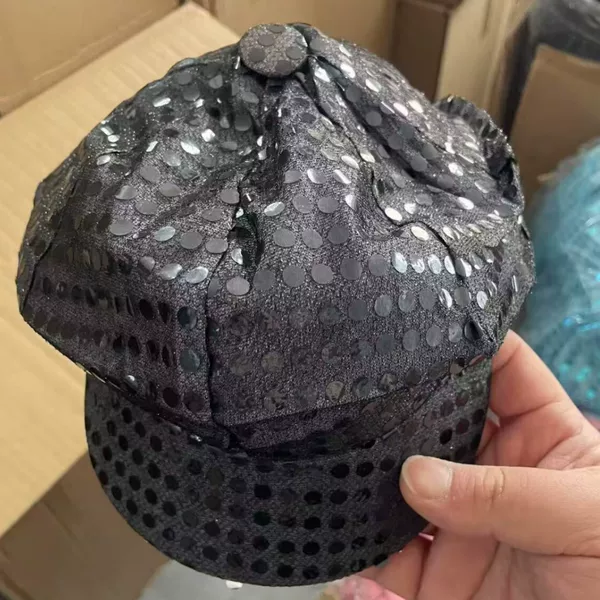 Retro Hat European and American Halloween Disco Performance Beret Fashion Performance Stage Hat