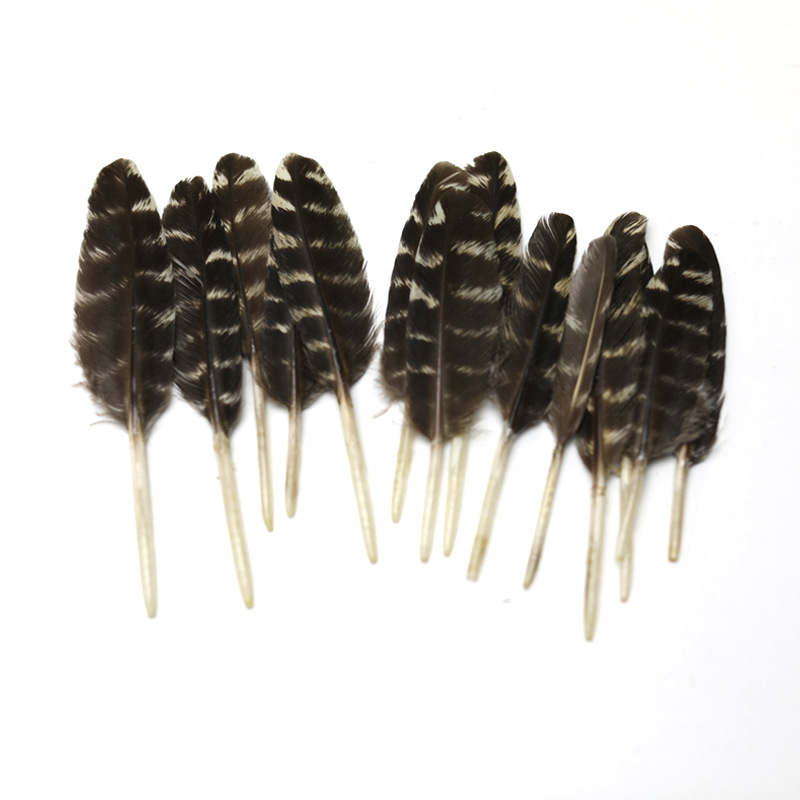 Fábrica al por mayor de bricolaje plumas pequeñas plumas naturales plumas de pollo salvaje plumas de pato jardín de infantes joyas hechas a mano gato divertido material de captura de sueños