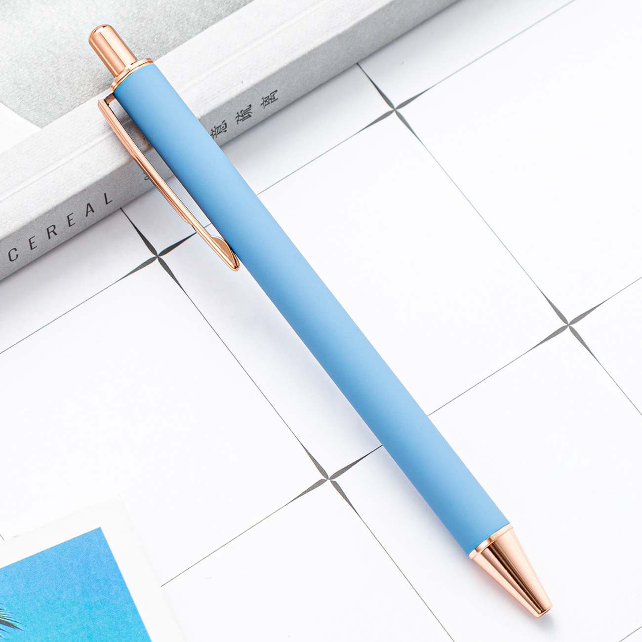 Fábrica directa de alto valor facial bolígrafo pulverizador bolígrafo publicitario de metal bolígrafo de regalo de hotel puede imprimir logotipo