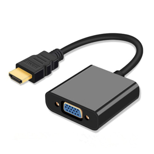 High-definition HDMI to VGA converter HDMI to VGA connecting cable adapter High-definition cable without audio